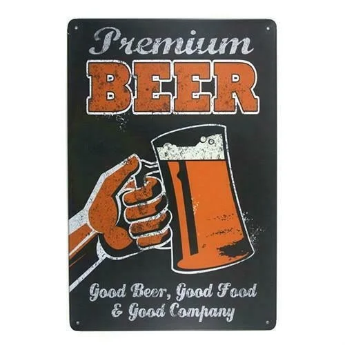 

The Beer Prayer Vintage Metal Tin Sign Retro Bar Home Pub Shop Wall Decor