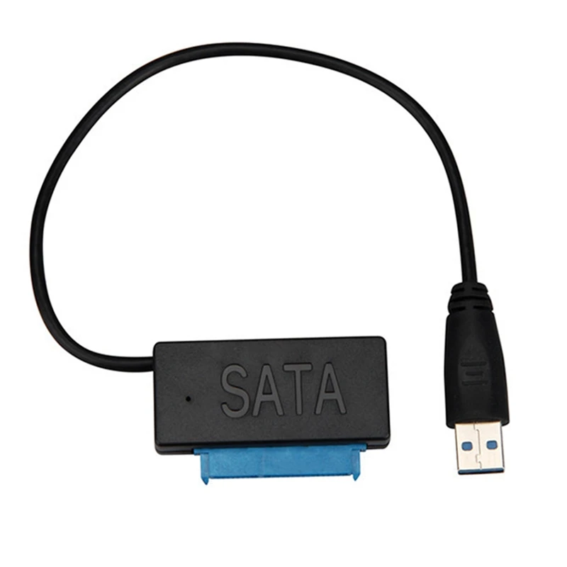 22 контактный разъем SATA III для USB 3,0 2,5 дюймов Жесткий диск Кабельный адаптер-переходник UASP для 2," ноутбука жесткий диск SSD