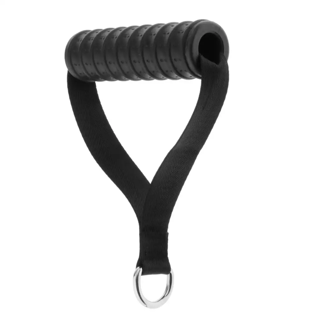 Antislip Resistance Band Handles Grips Fitness Strap Cable Machine