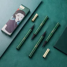 Профессиональная водостойкая жидкая подводка для глаз из китайского бамбука в стиле кошки, черная Стойкая подводка для глаз, карандаш, Косметика для макияжа