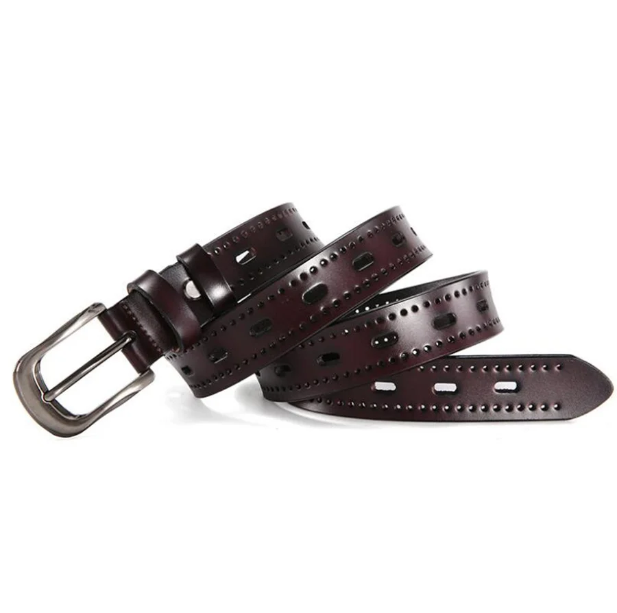 Кожаные ремни для женщин Модный женский ремень Ширина ремешка: 2,8 см Размер: 100 \ 105 см