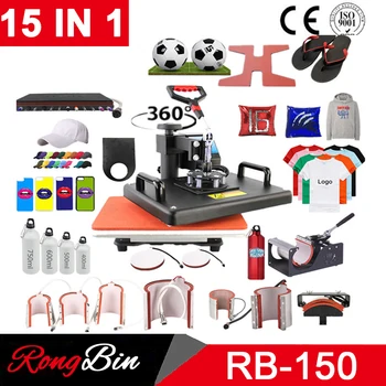 

Cheap 15 in 1 Heat pen Press Machine,Sublimation Printer/shoe Transfer Machine Heat Press For Mug/Cap/T shirt/shoe/bottle/pen