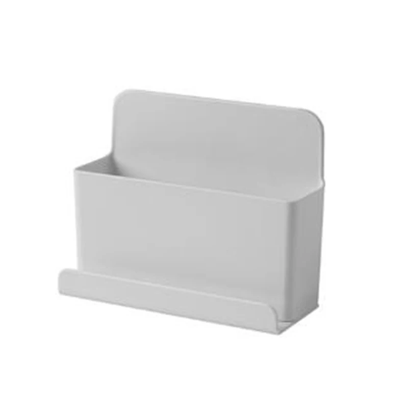 

TV Remote Control Holder Wall Mount Storage Plastic Media Organize Box Hanging