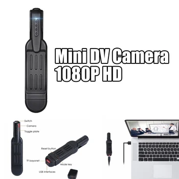 

Mini Dash Cam Camcorder HD 1080P Body Motorcycle Bike Motion Action Camera Black