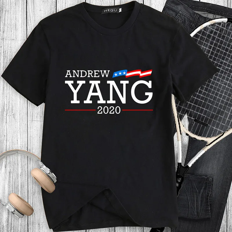 Мужская футболка Эндрюс Ян Freedom Dividend Yang2020 Humanity First Awesome художественная Футболка с принтом