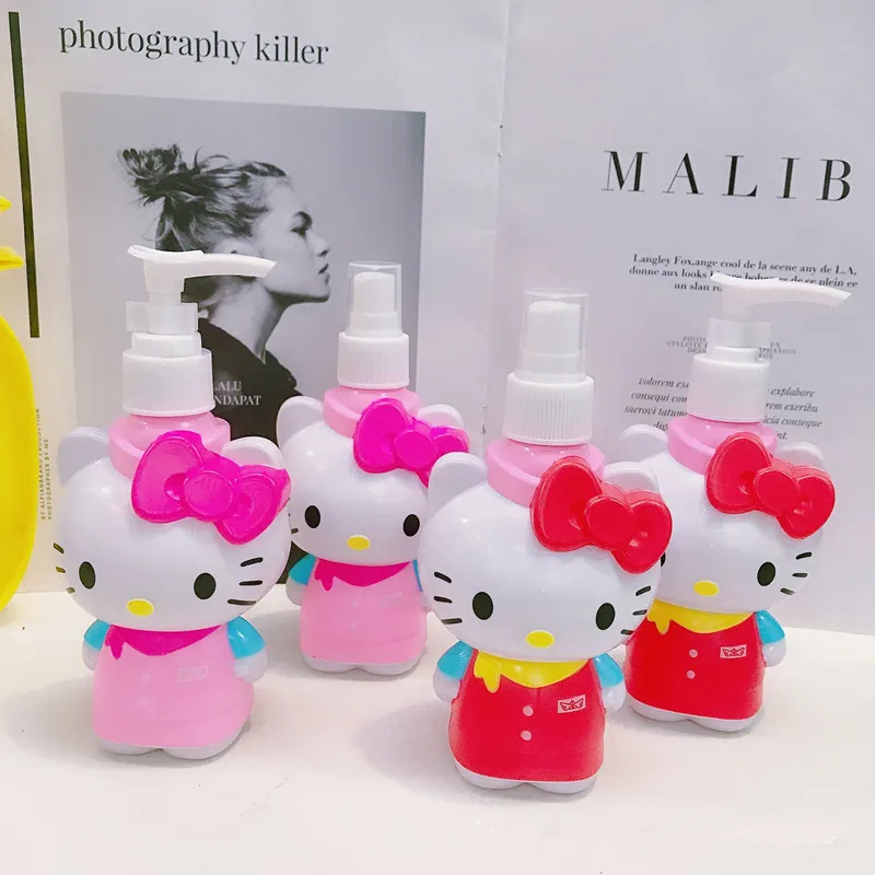 New cartoon press bottle cosmetic toner bottling | Багаж и сумки