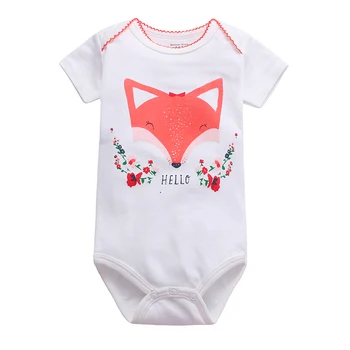 

ZWY205 New Summer Baby girls Boys Romper Short Sleeve infant rompers Jumpsuit cotton Baby Rompers Newborn Clothes Kids clothing
