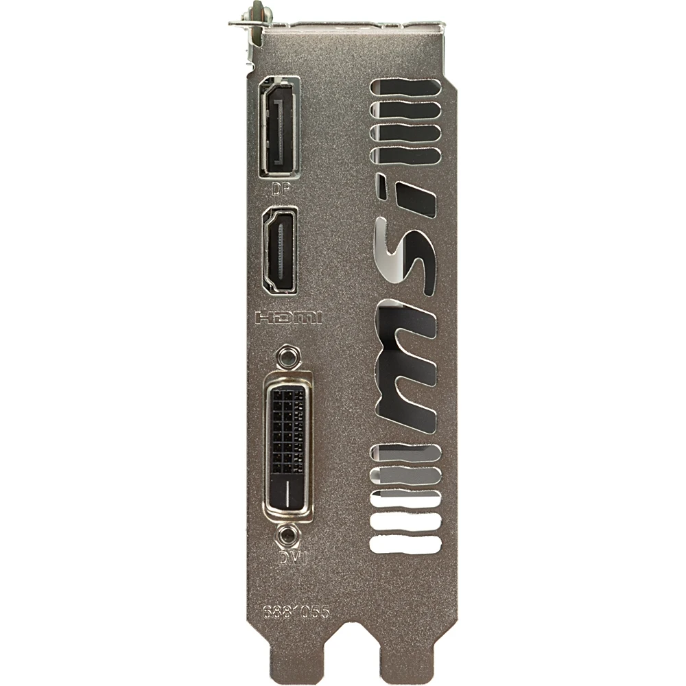 Video card MSI Nvidia GeForce GTX 1050TI, GeForce GTX 1050 Ti 4GT OC