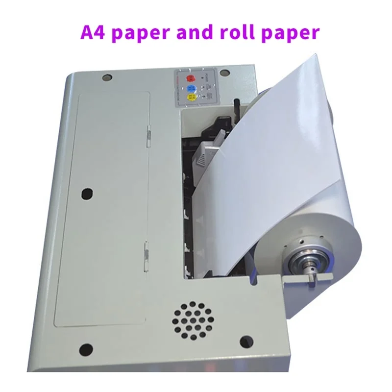 Automatic Adhesive Label Sticker Printer A4 Digital Inkjet Bottle Label Printer Custom Tag Printer Machine