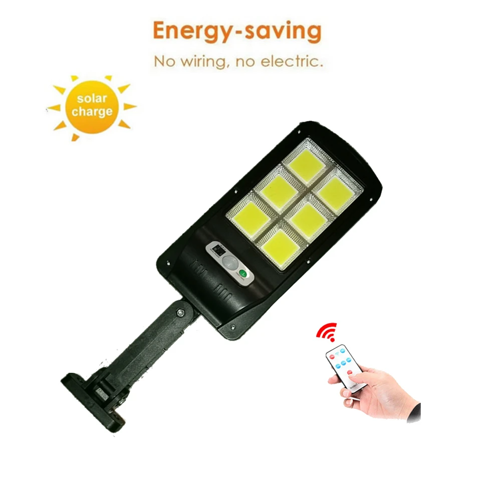 

solar light lamp floodlight reflector Led Garden Motion Sensor Wall 3 Mode Separable Power Super Bright Security Waterproof remo
