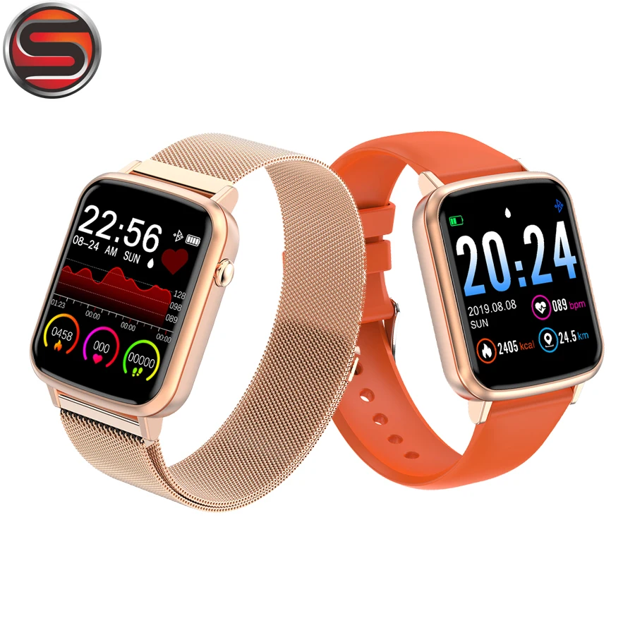 R25 Smart Watch Women 1.3 Inch Waterproof Heart Rate Lady Physiological Reminder Bracelet Men Girlgfriend Sport PK H9 P80 | Электроника