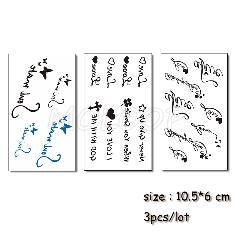Temporary Tattoo Water Transfer Tatoo Sticker Tattoo Black Panda Paw Print Cat Tatto Body Art Fashion Tatoo Girl Boy Arm Tatto