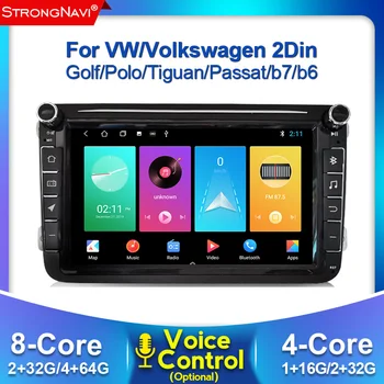 

2 Din Android Car radio GPS Navigation For VW Passat B6 amarok volkswagen Skoda Octavia 2 superbseat leon golf 5 6 Multimedia