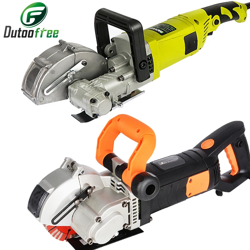 Electric Wall Chaser Groove Cutting Machine Wall Slotting Machine Steel Concrete Cutting Machine 220V