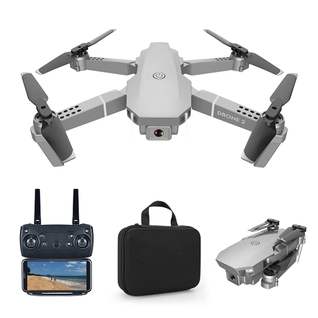 E68 Professional RC Quadcopter Helicopter Drone 4K/ 1080P/ 720P HD Camera FPV WIFI Drone Foldable Video Live Recording RC Drone