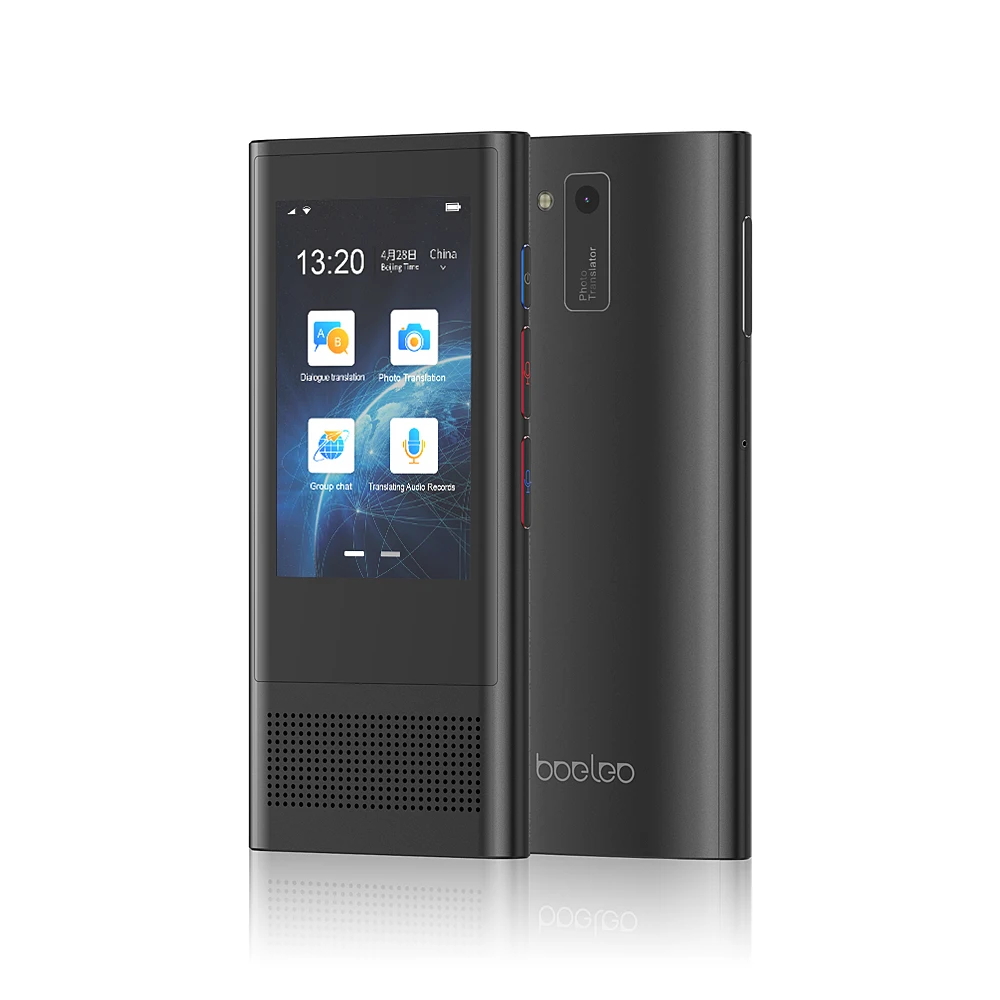 Boeleo W1 3,0 AI переводчик портативное голосовое устройство умный бизнес путешествия арабский обучение 117 языков межпереводная машина