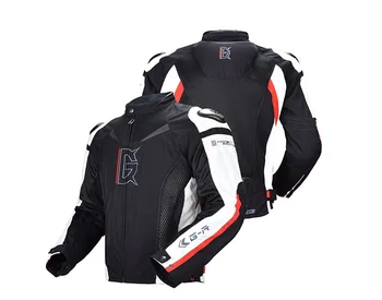

Four seasons men titanium alloy motorcycle mesh breathable Cycling riding suit racing suit motorcycle anti-fall jackets 2 colors