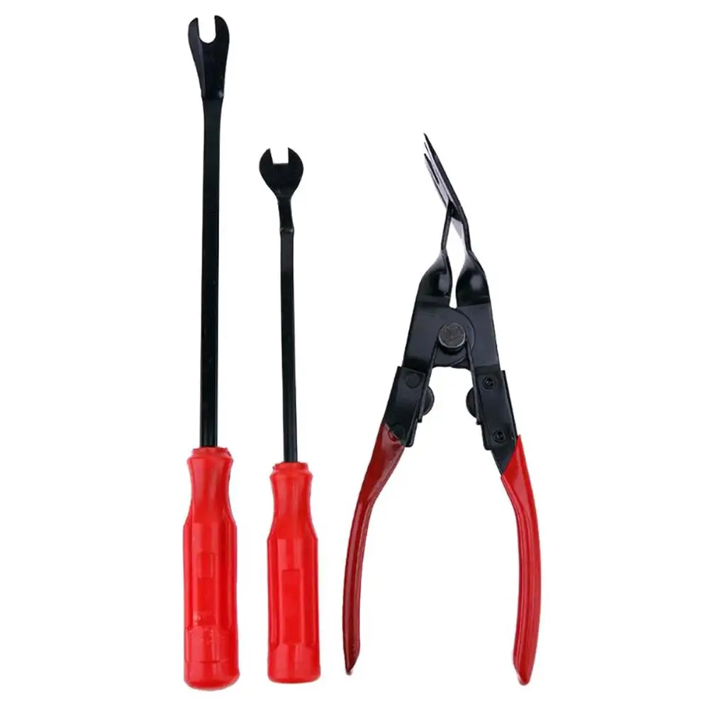 

3pcs Plastic Open Light Pliers Under Pressure Buckle Clamp Remover Car Headlight Lens Opener Repair Disassemble Plier