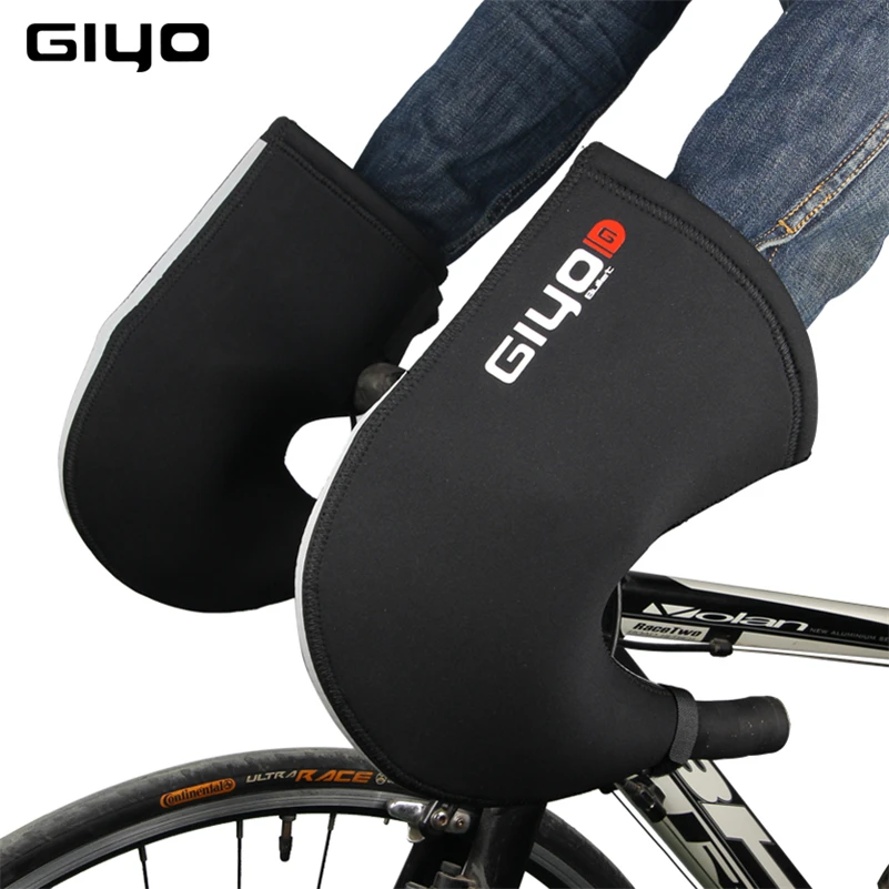 Gloves Bicycle-Handlebar-Gloves Bar-Mitts Cycling GIYO Neoprene-Bar Winter Bike Road