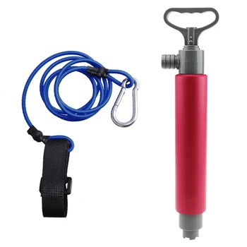 

Stretch Kayak Canoe Paddle Leash / Fishing Rod Leash Lanyard Elastic Rope and Boating Rafting Hand Bilge Pump Bailing Pump