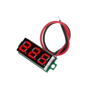 

0.28" LED Display Digital Thermometer Module for DS18B20 Temperature Sensor RED 35ED