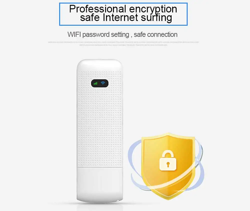 TIANJIE 4G/LTE Wifi Router Wireless USB Modem Dongle Unlock Pocket