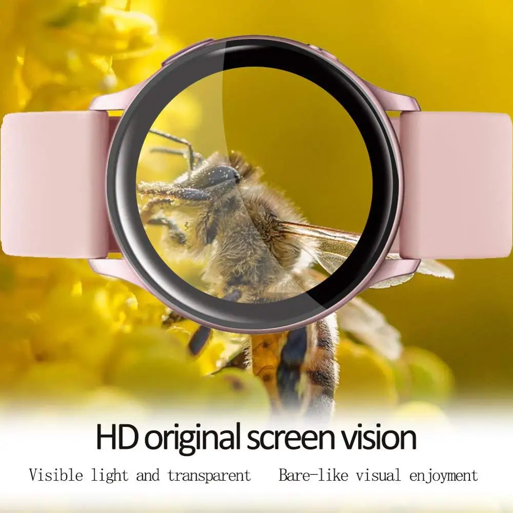 Стекло для Samsung Galaxy Watch Active 2 44 мм 40 мм/46 мм/42 Gear S3 Frontier/S2/Sport 3D HD Защитная пленка