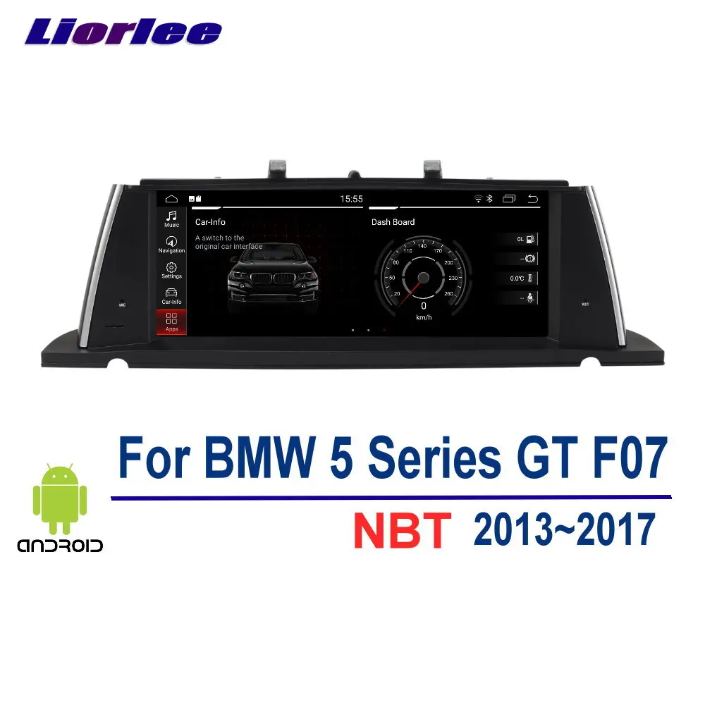 

Liorlee Car Android multimedia Player For BMW 5 Series GT F07 2013-2017 NBT Stereo Radio GPS Navigation System HD Touch Screen