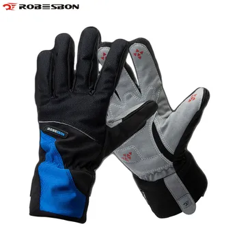 

Winter Cycling Gloves Thermal Motocross Gloves Guantes Ciclismo Luva Para Moto Full Finger Skiing Road MTB Bike Bicycle Gloves