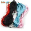 Cute-idea 10m/lot Colorful Nylon Cord 1.5mm  DIY Baby Teether Pacifier Clip Toy Accessories Bracelet Braided String Baby Goods 1