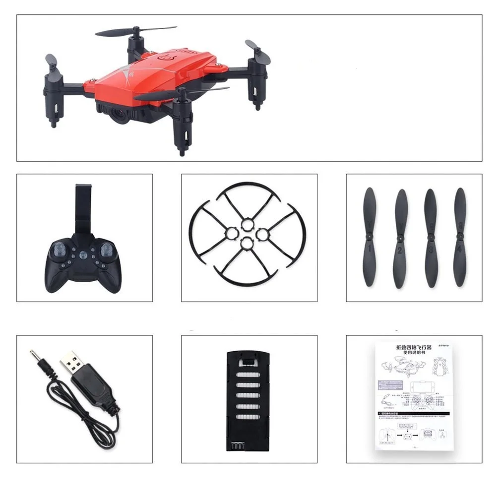 LF602 2,4G wifi FPV мини складной Радиоуправляемый Дрон 2.0MP/0.3MP камера Дрон Безголовый Квадрокоптер фотографии видео передача в реальном времени