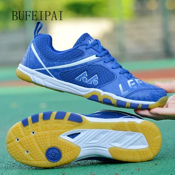 

BUFEIPAI badminton shoes men and women soft lightweight sneakers badminton sneakers breathable sports training shoes men