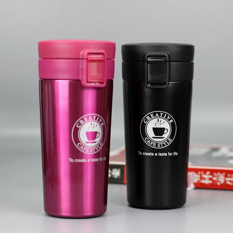 H8a11d5e9aebe41959075c69d11995dca9 HOT Premium Travel Coffee Mug Stainless Steel Thermos Tumbler Cups Vacuum Flask thermo Water Bottle Tea Mug Thermocup
