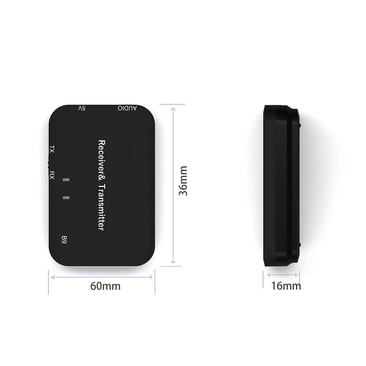 2 в 1 V4.2 Bluetooth передатчик приемник адаптер+ аудио кабель 3,5 мм+ USB кабель зарядного устройства+ RCA кабель аудио Bluetooth адаптер 4,2