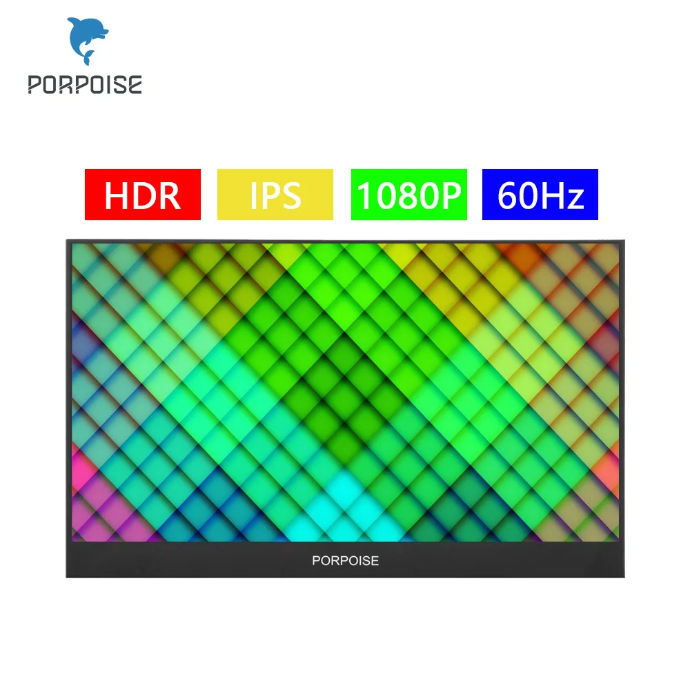 17 3-дюймовый портативный монитор 1080P HDR IPS игровые мониторы Тип C HDMI для мобильный