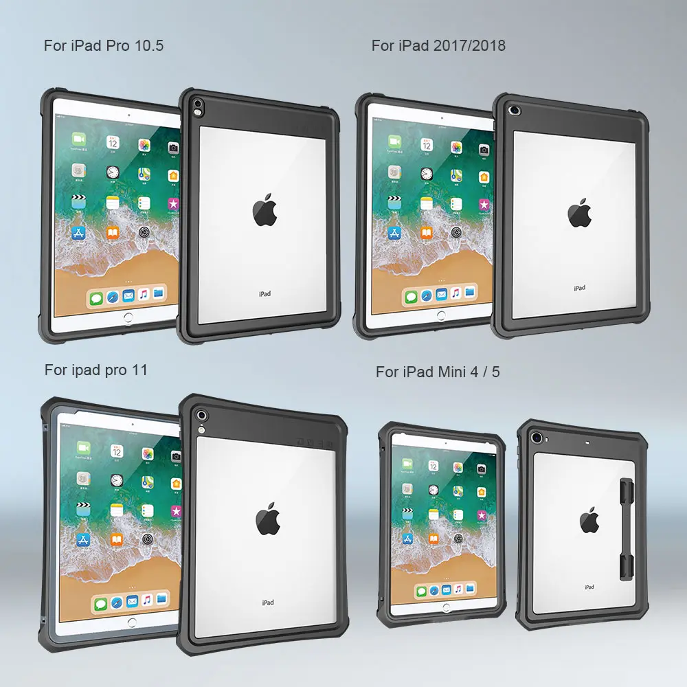 Caso à prova dwaterproof água para ipad