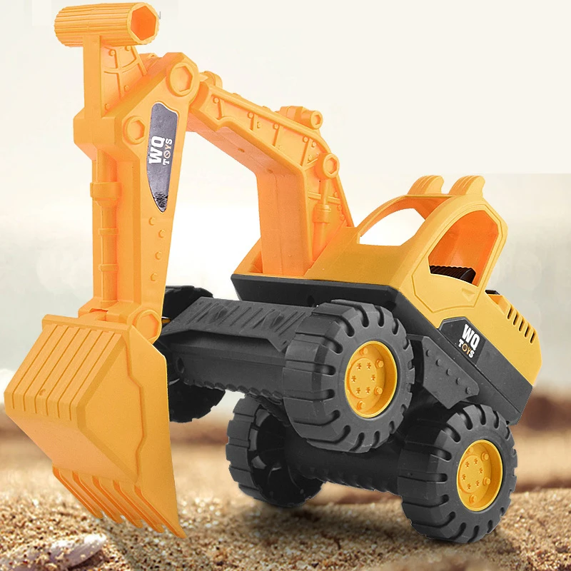 Simulation Engineering Car Model Diecast Construction Bulldozer Excavator Construction Vehicle Model Toy Car Kid Children Boy