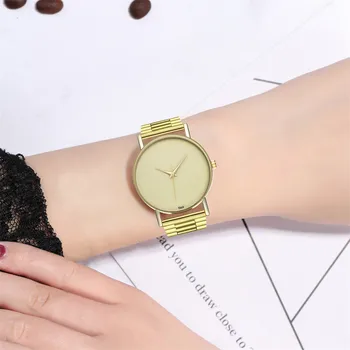 

Minimalist Gold Watch Women Men Luxury OTOKY Design Wrist Watch Ladies Stainless Steel Bracelet Clock Quartz Female Часы Мужские