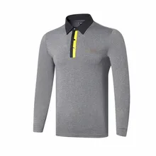 Мужская спортивная одежда с длинным рукавом, футболка для гольфа, 4 цвета, одежда для гольфа, S-XXL на выбор, одежда для отдыха, одежда для гольфа