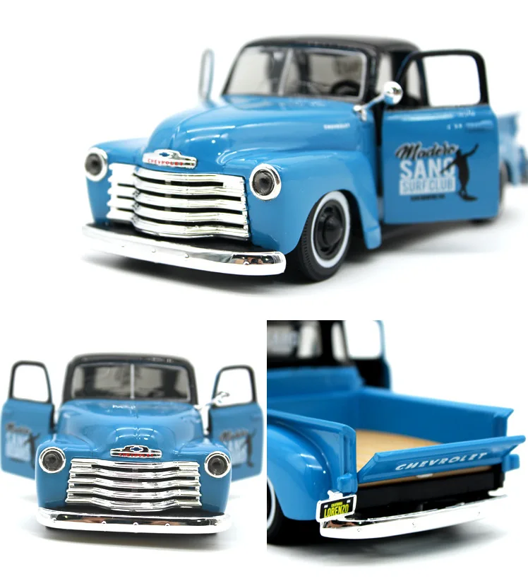 Maisto 1:24 1950 Chevrolet pickup Ретро модель автомобиля из сплава украшение Коллекция игрушек инструменты подарок