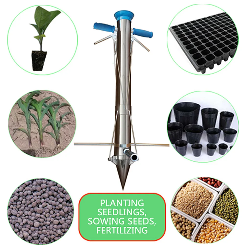 M quina De Plantaci n De Pl ntulas Multifunci n Plantador De Empuje De M quina De Plantaci n De Pl ntulas Multifunci n Plantador De Empuje De