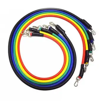 

11pcs Professional Available Pull Up Assist Bands Body Building Yoga Exercise Body Ankle Fitness Resistance Loop Band