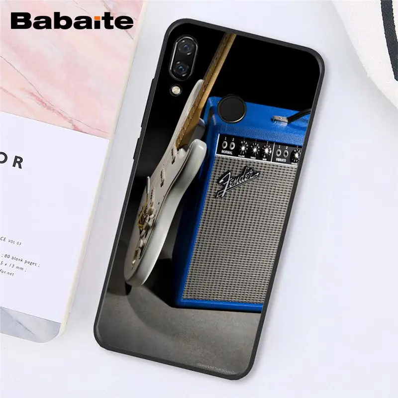 Babaite Гитары amp marshall чехол для телефона для Xiaomi Redmi8 4X 6A S2 Go Redmi 5 5Plus Note4 5 7 Note8Pro