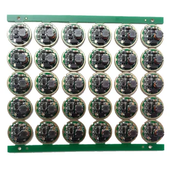 

5 pcs Flashlight Driver 17mm XML XM-L2 led Circuit Board 1-Mode 3V-18V Led Driver Torch Accessory Parts Flashlight DIY Torch