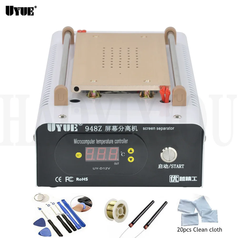 

110/220V 8 inch Manual LCD Remover Seperator Machine Built in Vacuum/Glass Touch Screen LCD Repair Machine For iPhone,Samsung