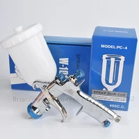 high quality W101 hvlp gravity spray gun W-101 400CC plastic pot 1.0/1.3/1.5/1.8mm original authentic spray gun 2