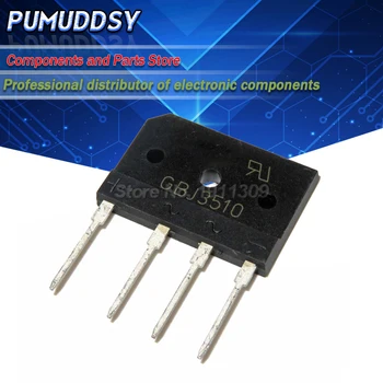 

5PCS KBJ3510 GBJ3510 35A 1000V BRIDGE RECTIFIER ZIP4 new and IC