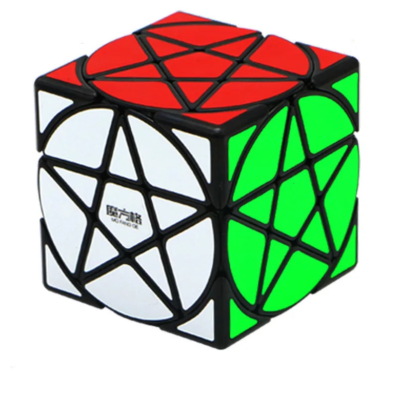 Qiyi 3x3 Пентакль Нео Куб странной формы волшебный куб скоростной куб головоломка звезда твист Кубики Игрушки для детей детский ручной Спиннер