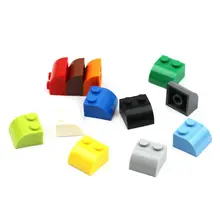 100 sztuk WW2 Army Sets akcesoria specjalne bloki 2X2 z zakrzywionym MOC City cegły budowlane plastikowe zabawki dla dzieci pomoce techniczne tanie tanio 13-24m 25-36m 4-6y 7-12y 12 + y 18 + CN (pochodzenie) inne Unisex Mały klocek do budowania (kompatybilny z Lego) Certyfikat