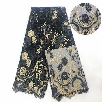 

African Lace Fabric 2020 High Quality With Nigerian Lace Fabric For Dress French Lace Fabric 5 Yards